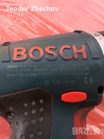 Акумулаторен Винтоверт Bosch GSR 14,4 V, снимка 4 - Винтоверти - 41887241
