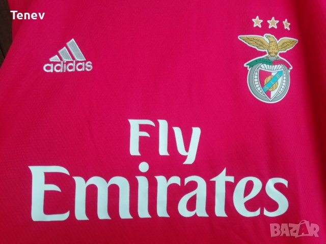 Benfica Adidas Нова Оригинална Тениска Фланелка Бенфика размер L, снимка 2 - Тениски - 41544781
