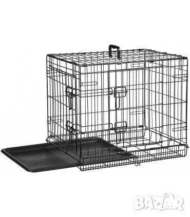 Клетка за куче - размер M - 76x46x53 cm /ДхШхВ/, снимка 3 - За кучета - 34115610