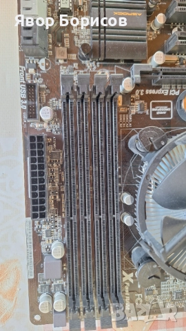 ASRock B85M Pro4 – неработещо, за части или ремонт, снимка 9 - Дънни платки - 51948116