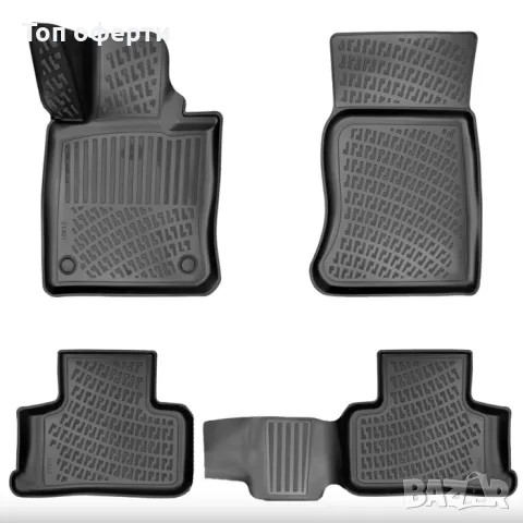 Гумени стелки RizLine съвместими с Mercedes-Benz GLC SUV X254 - 2023г