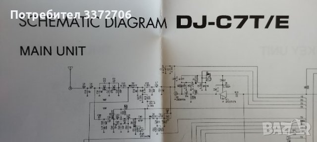 Радиостанция Alinco DJ-C7-подробна схема на елементите