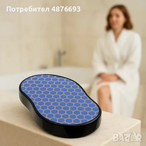 Нано стъклена пемза за пети SOULIMA, пила за премахване на загрубяла кожа, многократна употреба, снимка 2 - Козметика за тяло - 55849664