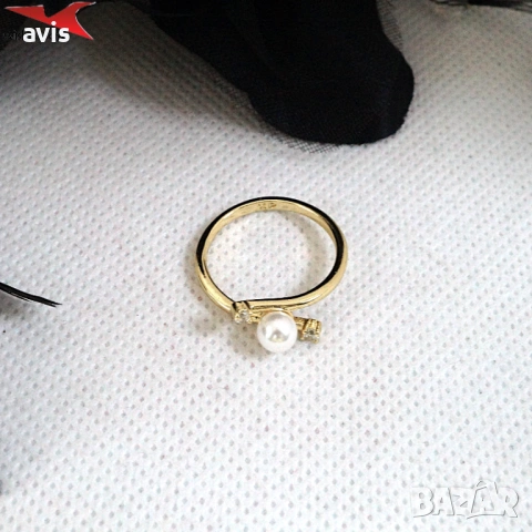 Пръстен с 14К златно покритие 224847
