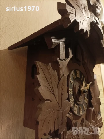 голяма немска кукувица работеща, снимка 4 - Стенни часовници - 50891739