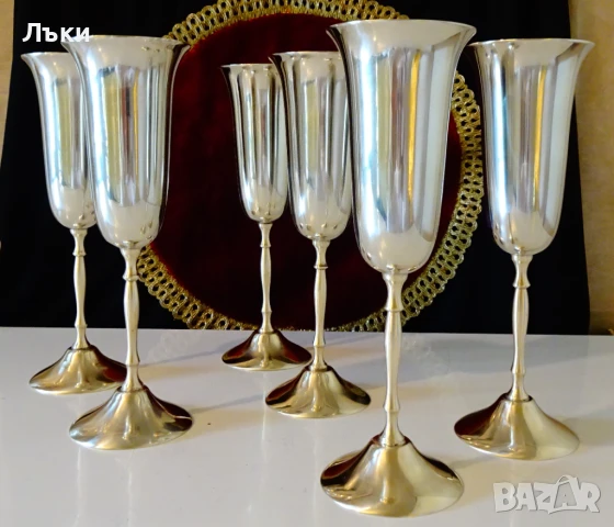 Бронзов бокал за вино,чаша за вино 220 мл. , снимка 7 - Антикварни и старинни предмети - 50787069