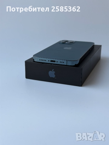 iPhone 12 Pro 256 Gb Pacific Blue 100% Батерия, снимка 7 - Apple iPhone - 52848823