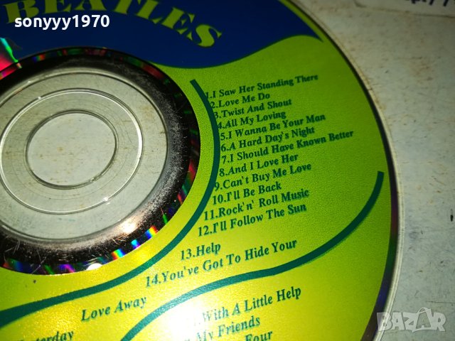 GOLDEN BEATLES CD 1509231016, снимка 4 - CD дискове - 42198500