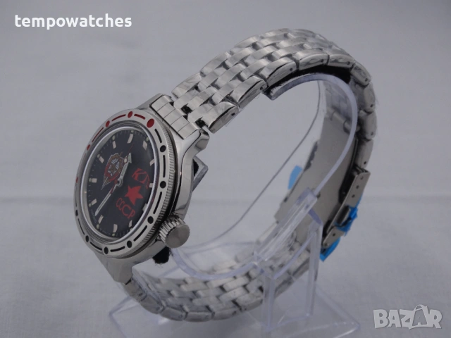 ВОСТОК АМФИБИЯ АВТОМАТИЧЕН- "КГБ" ref: 420457, снимка 10 - Мъжки - 43232648