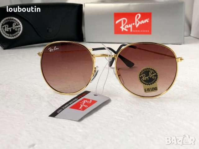 Ray-Ban Round Metal RB3447 унсекс дамски мъжки слънчеви очила, снимка 3 - Слънчеви и диоптрични очила - 41798628