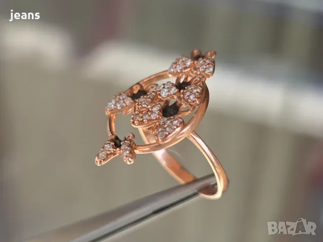 Сребърен пръстен и висулка 1755, снимка 2 - Пръстени - 50324404