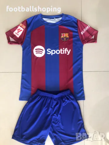 Ретро екип Барселона Меси 10 - Бг производство, снимка 4 - Детски комплекти - 47266242