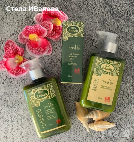 Комплект за бърз растеж на косата, при косопад, оплешивяване, алопеция, снимка 10 - Продукти за коса - 53222898