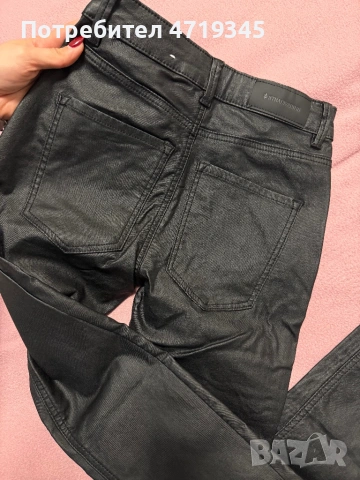 Кожен панталон Stradivarius, снимка 4 - Панталони - 53703031