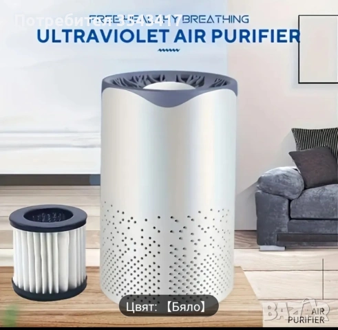 Нов пречиствател за въздух с филтър, снимка 6 - Овлажнители и пречистватели за въздух - 53217491