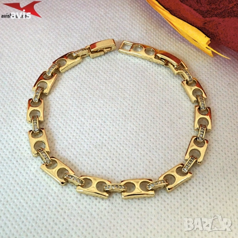 Гривна с 14К златно покритие 234821