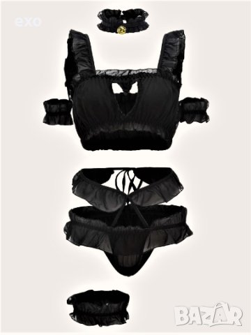 Еротично бельо, черно бельо, секси бельо, снимка 4 - Бельо - 44254061