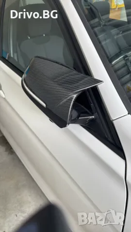 Карбонови Капаци за Огледала на BMW F20 F21 F22 F23 F30 F32 F33 F36, снимка 5 - Аксесоари и консумативи - 49541882