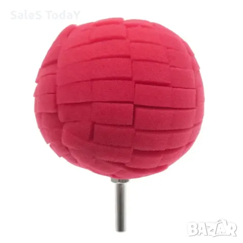 Комплект гъби за полиране и почистване с накрайник, 4бр, снимка 5 - Аксесоари и консумативи - 49824848