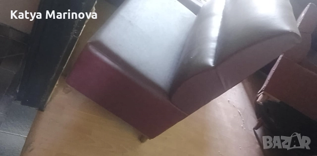 Кожен диван, снимка 3 - Дивани и мека мебел - 51487327
