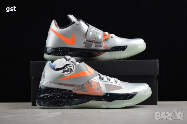 Редки уникални Nike KD 4 Galaxy All Star маратонки кецове мъжки баскетболни , снимка 1