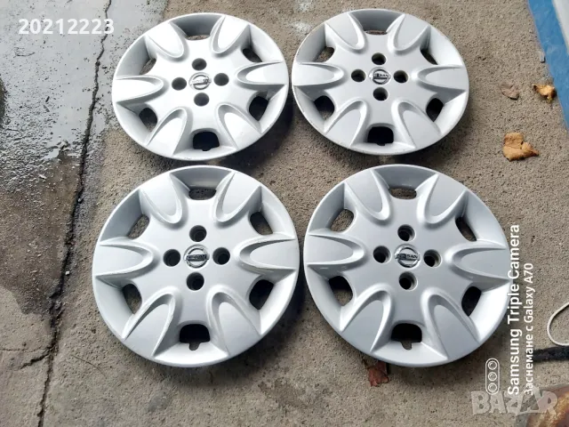 4 броя Оригинални тасове за Nissan Micra 15