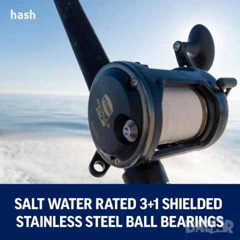 Макара за конвенционален риболов PENN Squall II Level Wind, снимка 6 - Такъми - 50877646