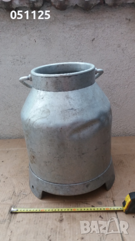 стар алуминиев гюм за мляко, 30 литра , снимка 11 - Антикварни и старинни предмети - 44529693