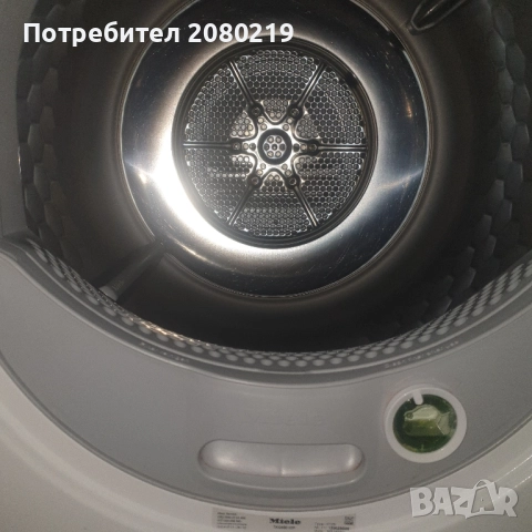 Miele T1 steam finish & eko €€€ сушилня с ТП барабан от пчелна пита , снимка 3 - Сушилни - 51740577