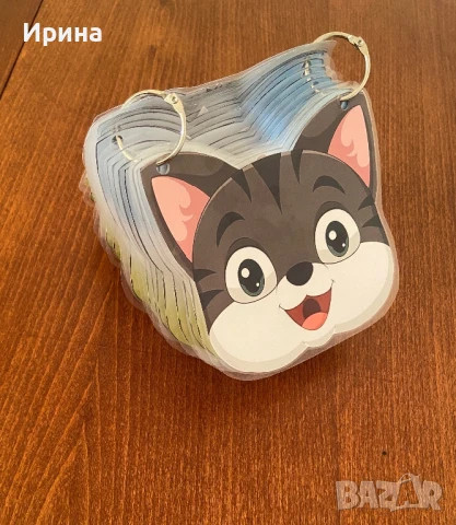 Образователна игра с велкро Открий муцунката на животното. тиха книга, снимка 2 - Игри и пъзели - 51197636