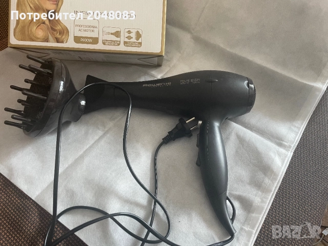 Rowenta infini pro сешоар, снимка 4 - Сешоари - 51625871
