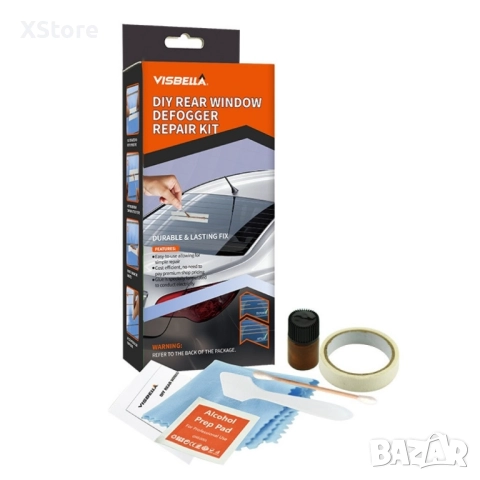 Комплект за поправка на леки щети върху реотани на задно стъкло, снимка 6 - Аксесоари и консумативи - 52483793