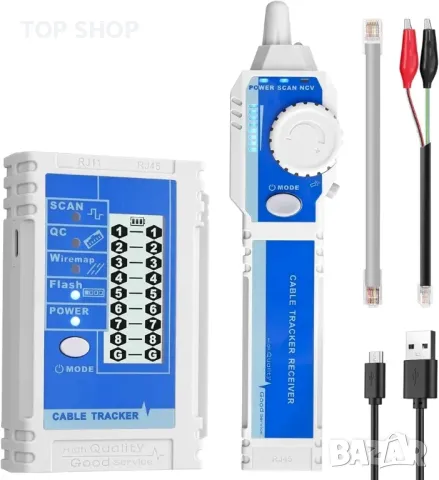 NCV мрежов кабелен тестер за CAT5 CAT6 CAT7 CAT8, многофункционални мрежови тестери, снимка 1 - Гедорета - 48732267