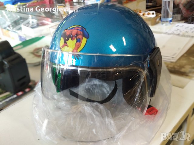 Каска -Скутер, снимка 8 - Аксесоари и консумативи - 22290272