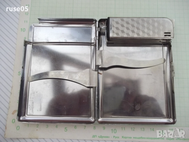 Табакера със запалка, снимка 6 - Колекции - 51871605