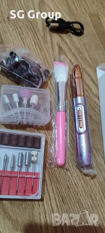 Акумулаторна пила за нокти 35000 RPM, безжична работа