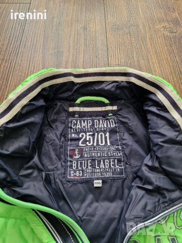 Страхотно мъжко зимно яке CAMP DAVID  размер 3XL  , неонон , снимка 8 - Якета - 42516738