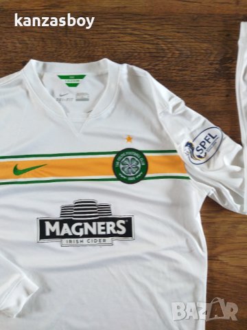 Nike FC Celtic Glasgow Hoops Third 2014/2015 - футболна мъжка блуза КАТО НОВА , снимка 3 - Спортни дрехи, екипи - 41948581
