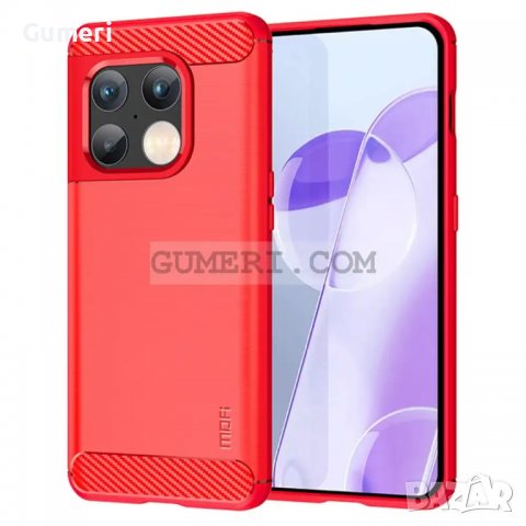 OnePlus 10 Pro - Силиконов Гръб - Карбон , снимка 9 - Калъфи, кейсове - 38807734