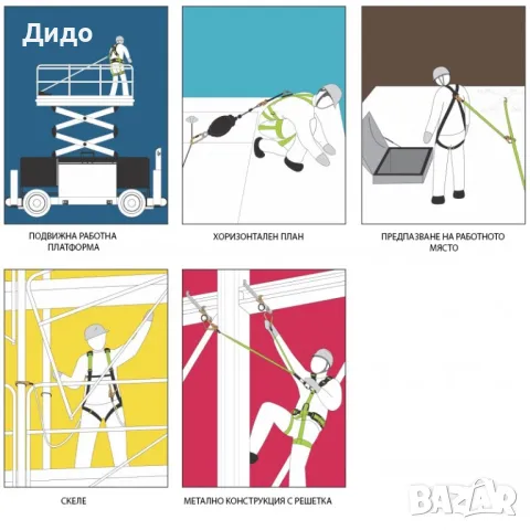 Пълен комплект Сбруи за височинна работа , снимка 4 - Други инструменти - 31202822