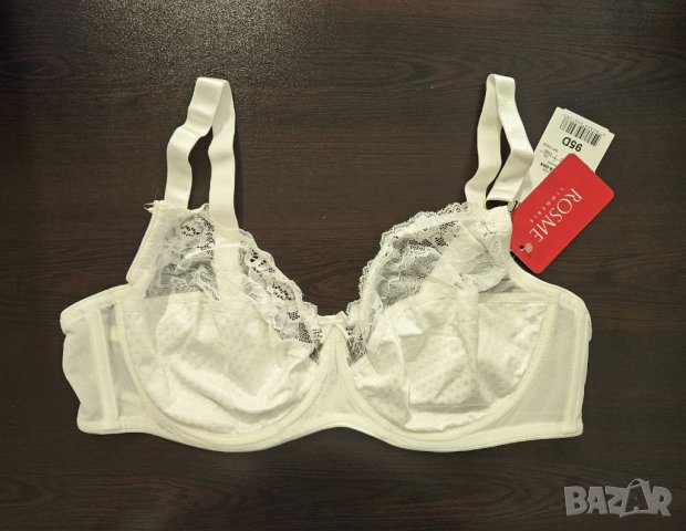 Сутиен в слонова кост с меки чашки марка Rosme 95D, снимка 3 - Бельо - 22517612