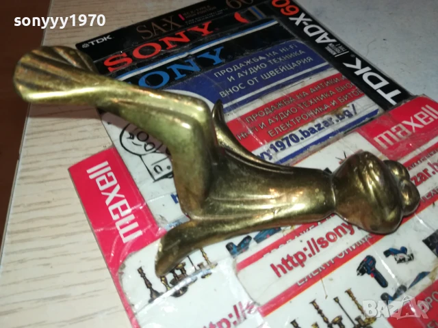 ЖАБА-11СМ-МЕД/МЕСИНГ 1506250902, снимка 8 - Антикварни и старинни предмети - 50669953