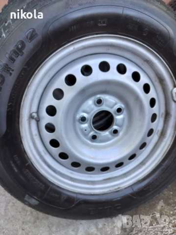 Гуми с джанти от Митцубиши , снимка 4 - Гуми и джанти - 53818332