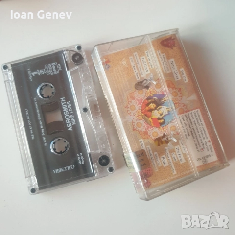 Aerosmith - Nine Lives касета, снимка 2 - Аудио касети - 52137128