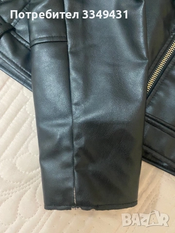 Дамски кожено яке Pull&Bear, снимка 8 - Якета - 53047840