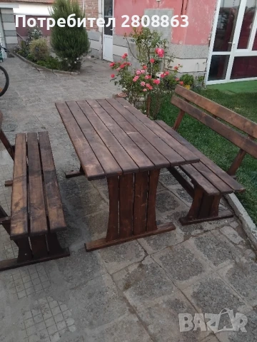 Пейки с маса, снимка 12 - Градински мебели, декорация  - 50782371