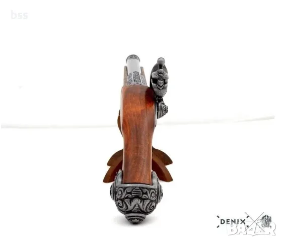 Кремъчен пищов, 18 век, Denix, 1077/G, снимка 7 - Антикварни и старинни предмети - 56166094