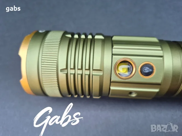 Мощен трицветен LED фенер COBA CB-G905 ,TG-Wick 3000M, снимка 7 - Екипировка - 55984954