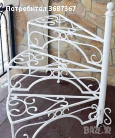 Цветарници и стойки за цветя и саксии от ковано желязо , снимка 7 - Стайни растения - 40218205