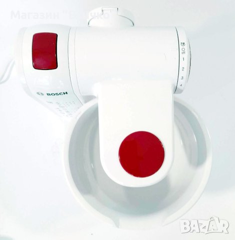 BOSCH (MUMP1000) Кухненски робот 600 W с 3 приставки, снимка 3 - Кухненски роботи - 41816041